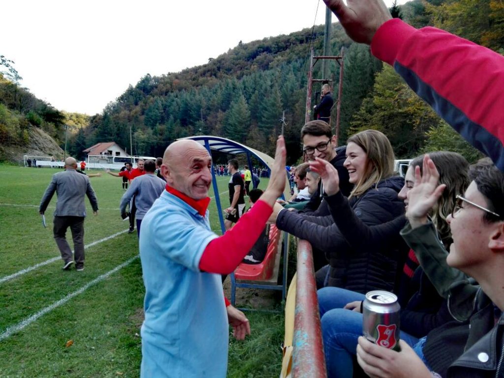 Slavlje navijača Lobora // Foto: Vladimir Matejaš